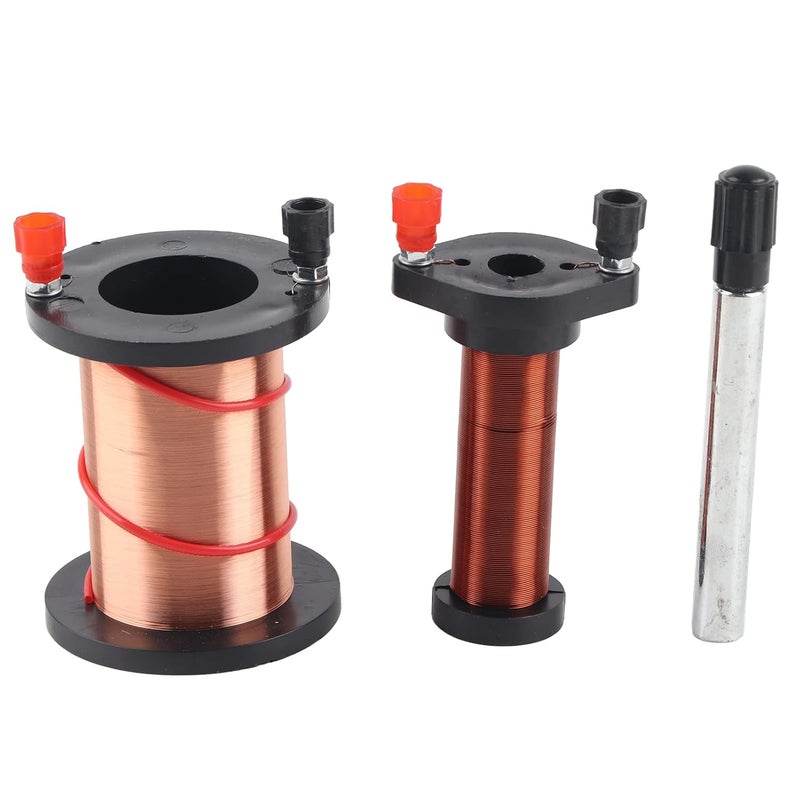 Leopacat Dynamic Flux Induction Pro Kit, Adjustable Frequency Electromagnetic Coil System, Electromagnet Lab Equipment with Dual Iron Cores Eddy Current Experiments Electromagnet Demonstration Teaching - Image 1
